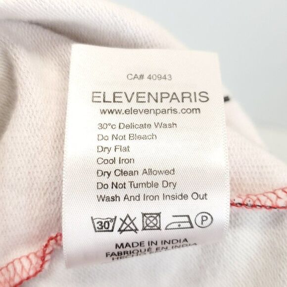 Eleven Paris Pullover Crewneck Moss 74 Sweatshirt - Picture 11 of 12